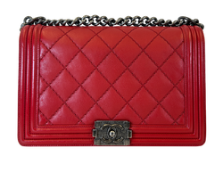 Boy Bag, Piel, Rojo, 3*18779125