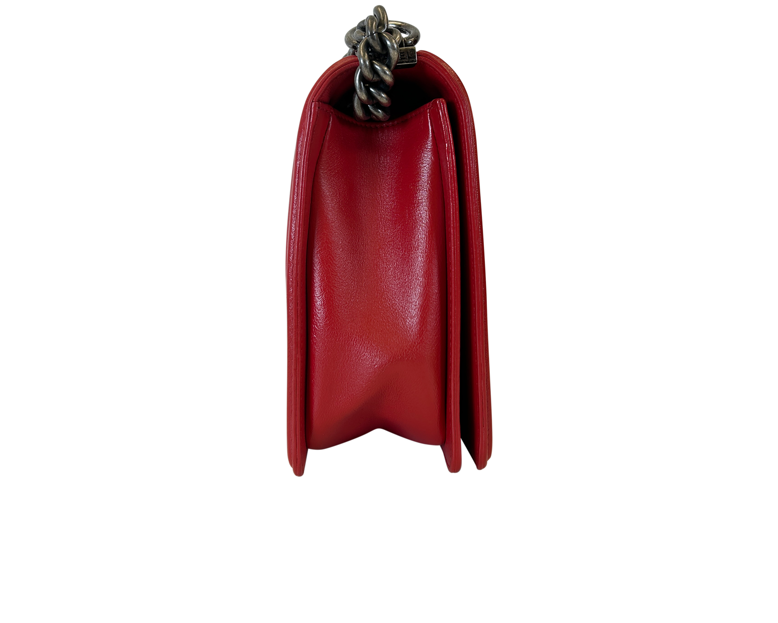 Boy Bag, 2.540&euro;, Bolso, Rojo, Animal - Piel, Vista lateral