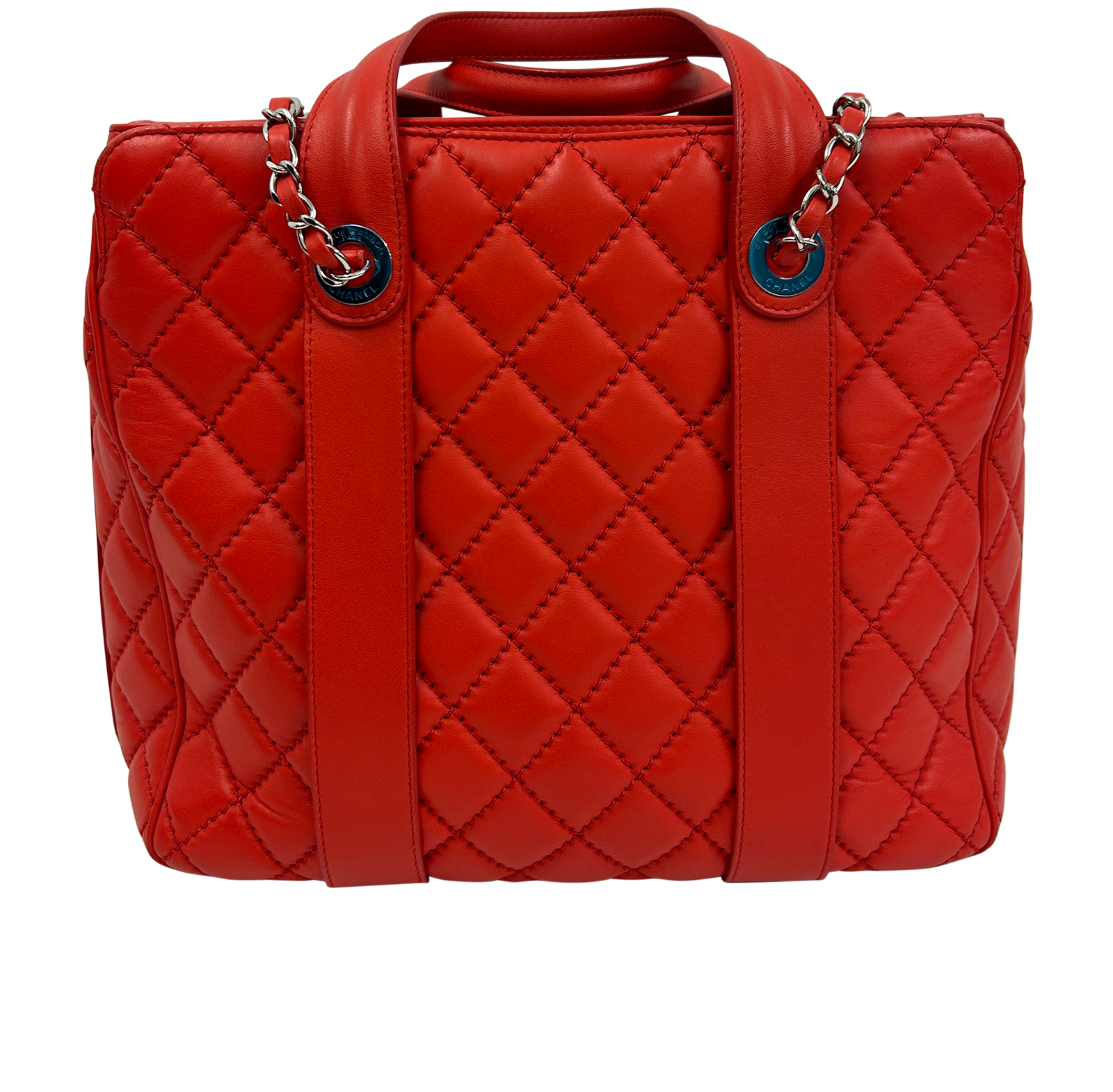 Easy Carry Satchel Tote, 2.200&euro;, Bolso, Rojo, Animal - Piel, Vista trasera