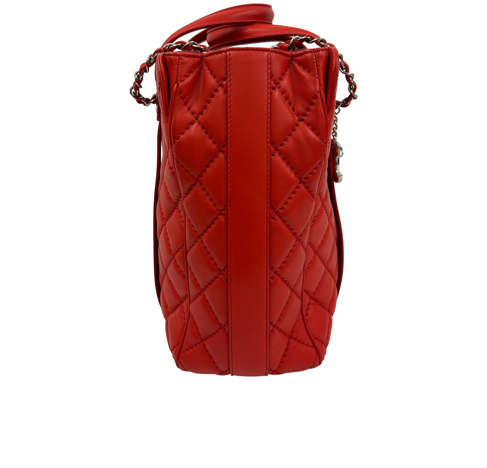 Easy Carry Satchel Tote, 2.200&euro;, Bolso, Rojo, Animal - Piel, Vista lateral