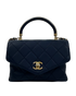 Top Handle Crossbody Chevron, vista frontal