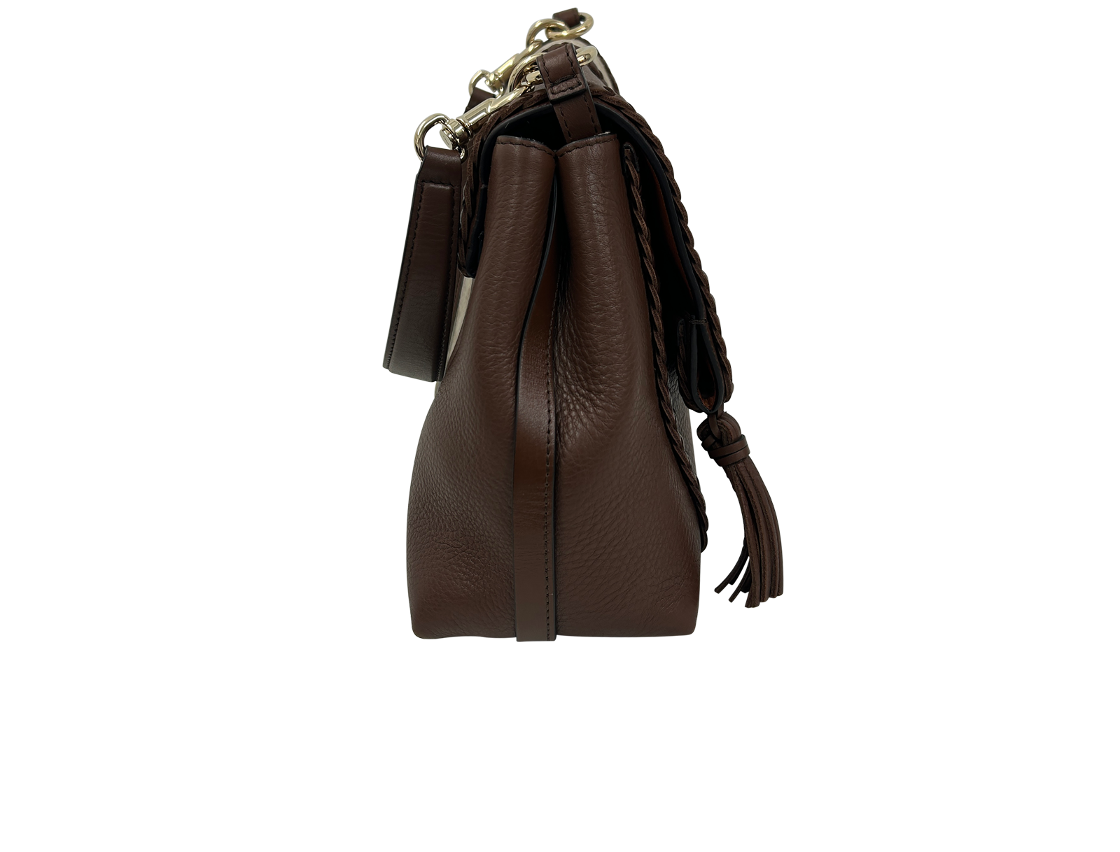 Penélope Bolso, 740&euro;, Bolso, Beige/Marrón, Animal - Piel/Cuero - Ante, Vista lateral