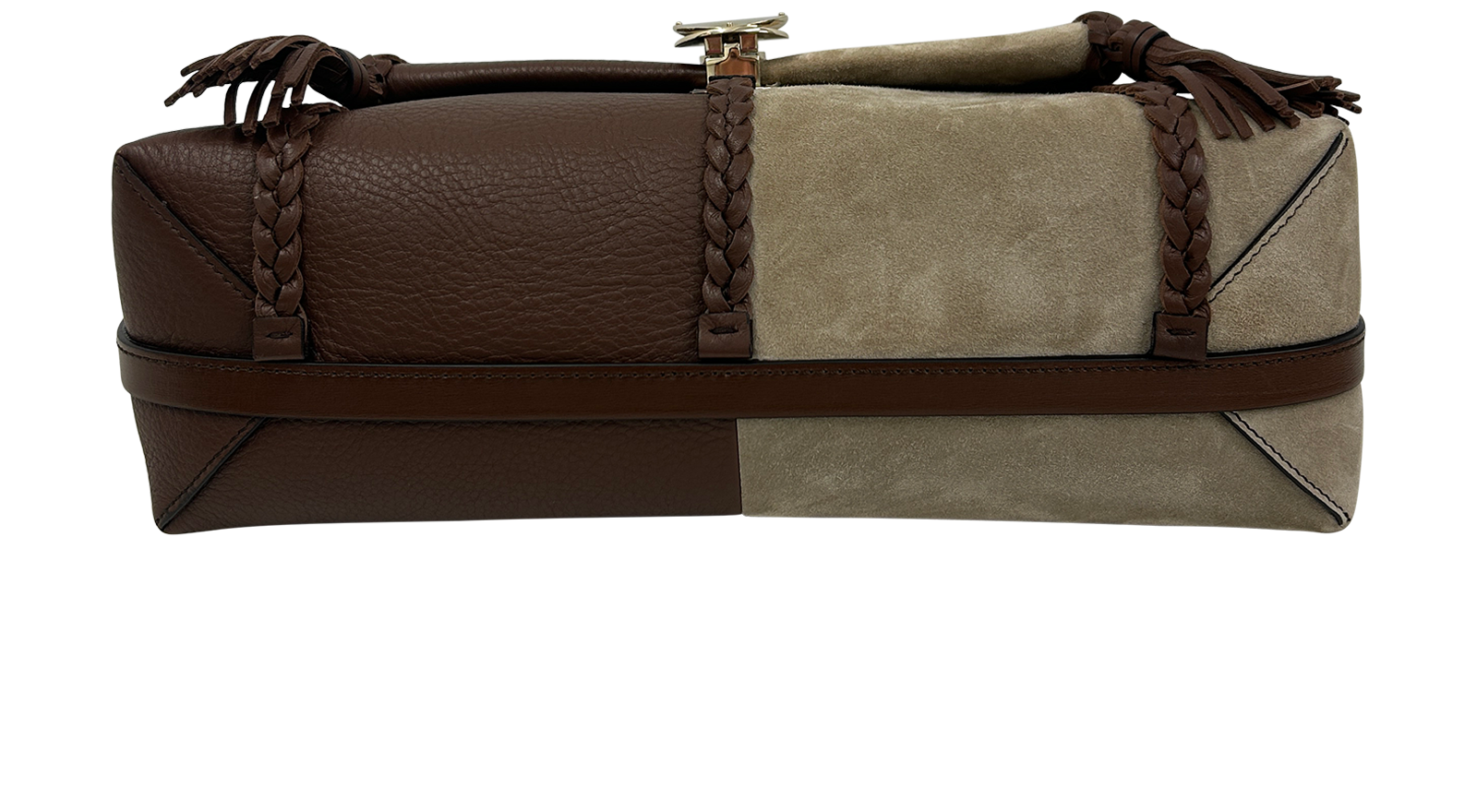 Penélope Bolso, 740&euro;, Bolso, Beige/Marrón, Animal - Piel/Cuero - Ante, Vista superior
