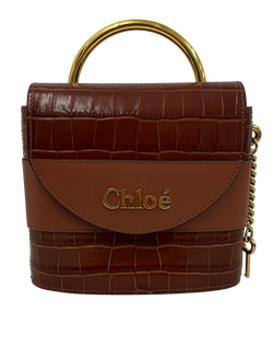 Abby, Piel Ef. Croc, Marron, 4*