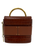 Abby, 820&euro;, Bolso, Marrón, Animal - Piel, Vista trasera