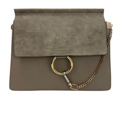 Faye Large, Piel/Ante, Gris, 4, 012054