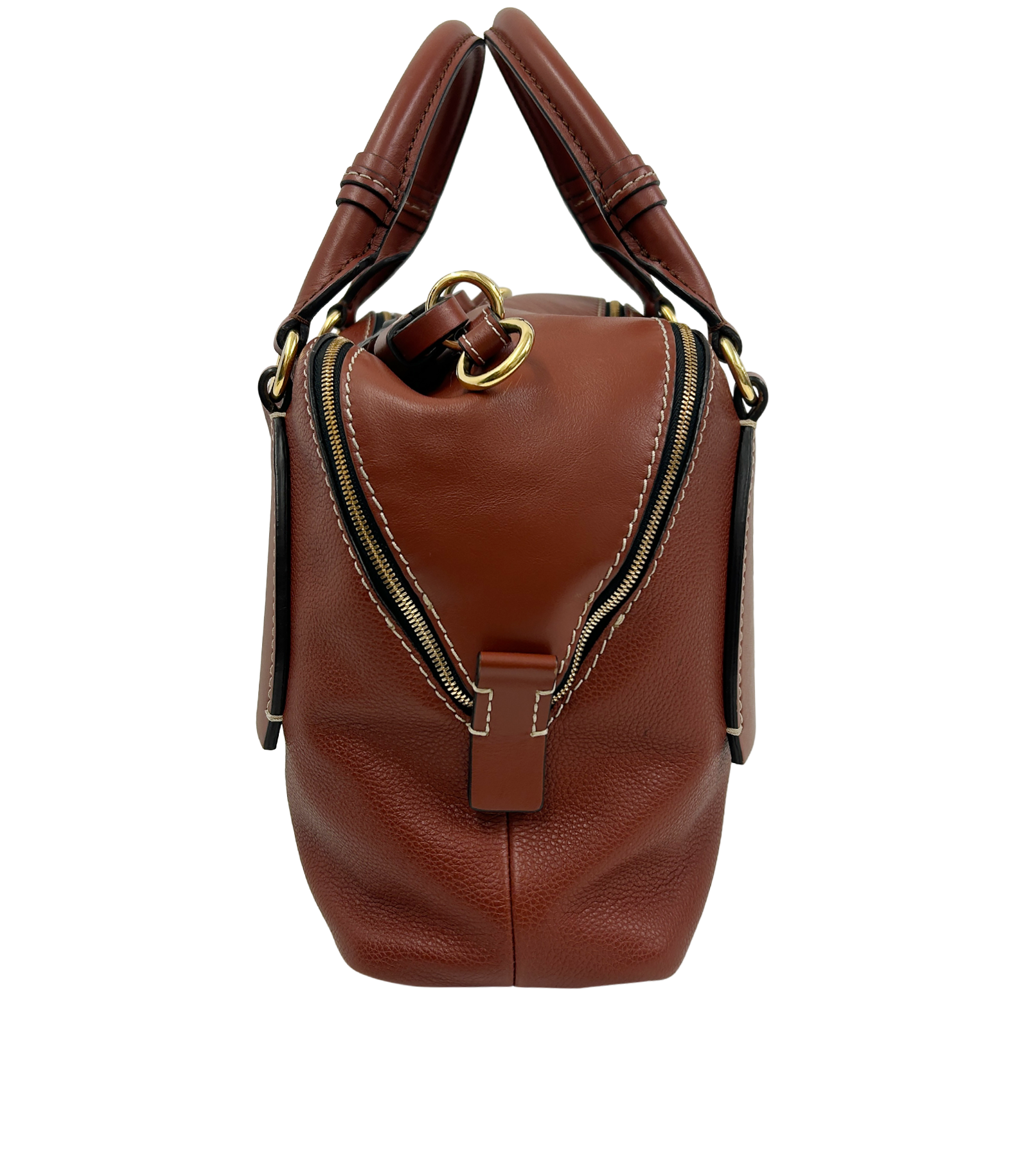 Daría, 790&euro;, Bolso, Marrón, Animal - Piel, Vista lateral