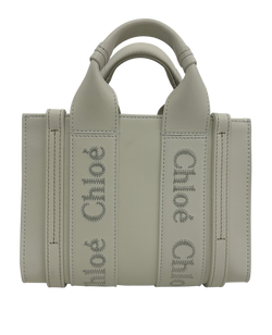 Woody Tote Mini,Piel,Blanco,DB,03237505