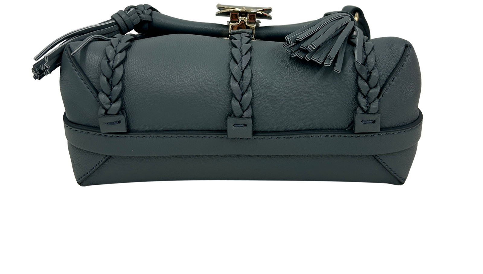 Pen�lope, 630&euro;, Bolso, Azul, Animal - Piel, Vista superior
