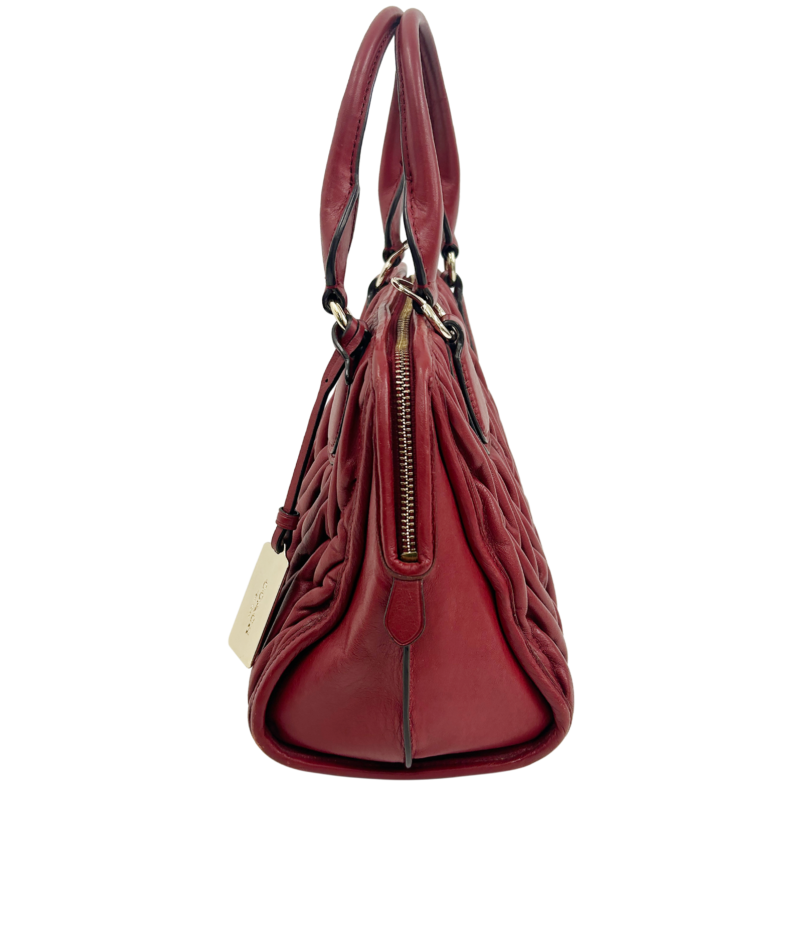 Nikita Tote Small, 100&euro;, Bolso, Rojo, Animal - Piel, Vista inferior