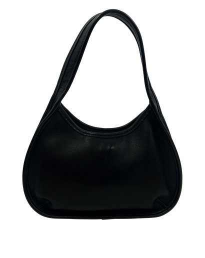Mini Ergo Vintage, 150&euro;, Bolso, Negro, Animal - Piel, Vista frontal