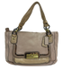 Tote Solapa, 80€, Bolso, Beige, Animal - Piel, Vista frontal