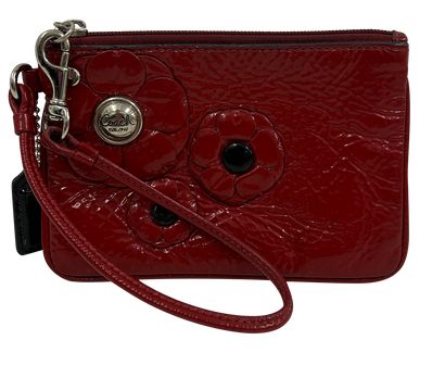 Pouch, 20&euro;, Bolso, Rojo, Cuero - Charol, Vista frontal