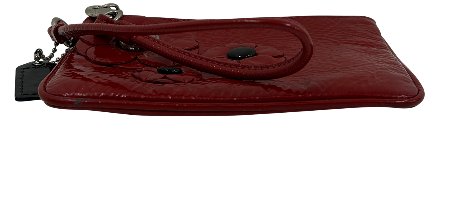 Pouch, 20&euro;, Bolso, Rojo, Cuero - Charol, Vista superior