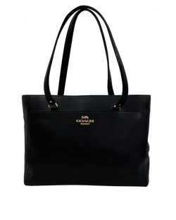 Bolso Al Hombro, Piel, Negro,3