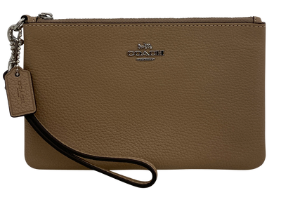 Coach Clutch Doble Cremallera, vista frontal