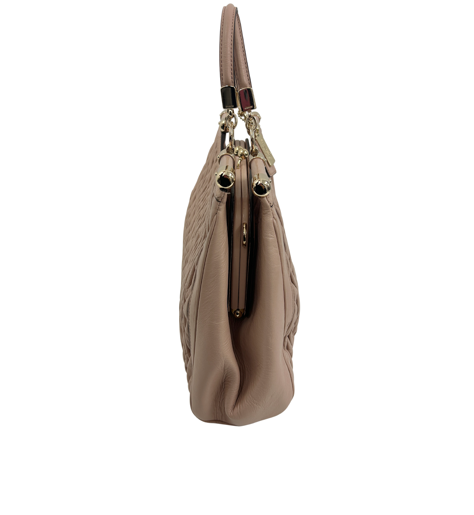 Madison, 240&euro;, Bolso, Rosa, Animal - Piel, Vista lateral