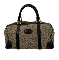 Bowler, Tejido,Marrón/Beige,2*