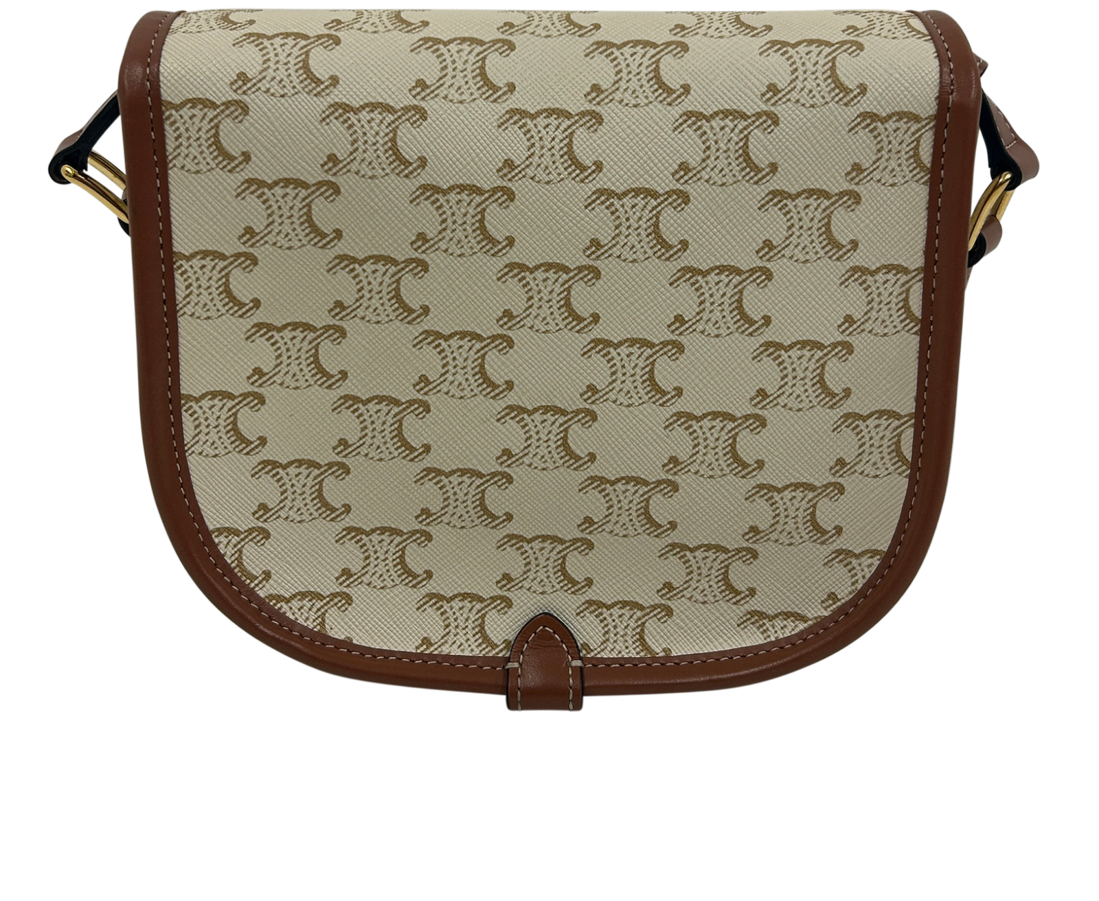 Bandolera Folco, 1.200&euro;, Bolso, Beige, Lona - General, Vista trasera