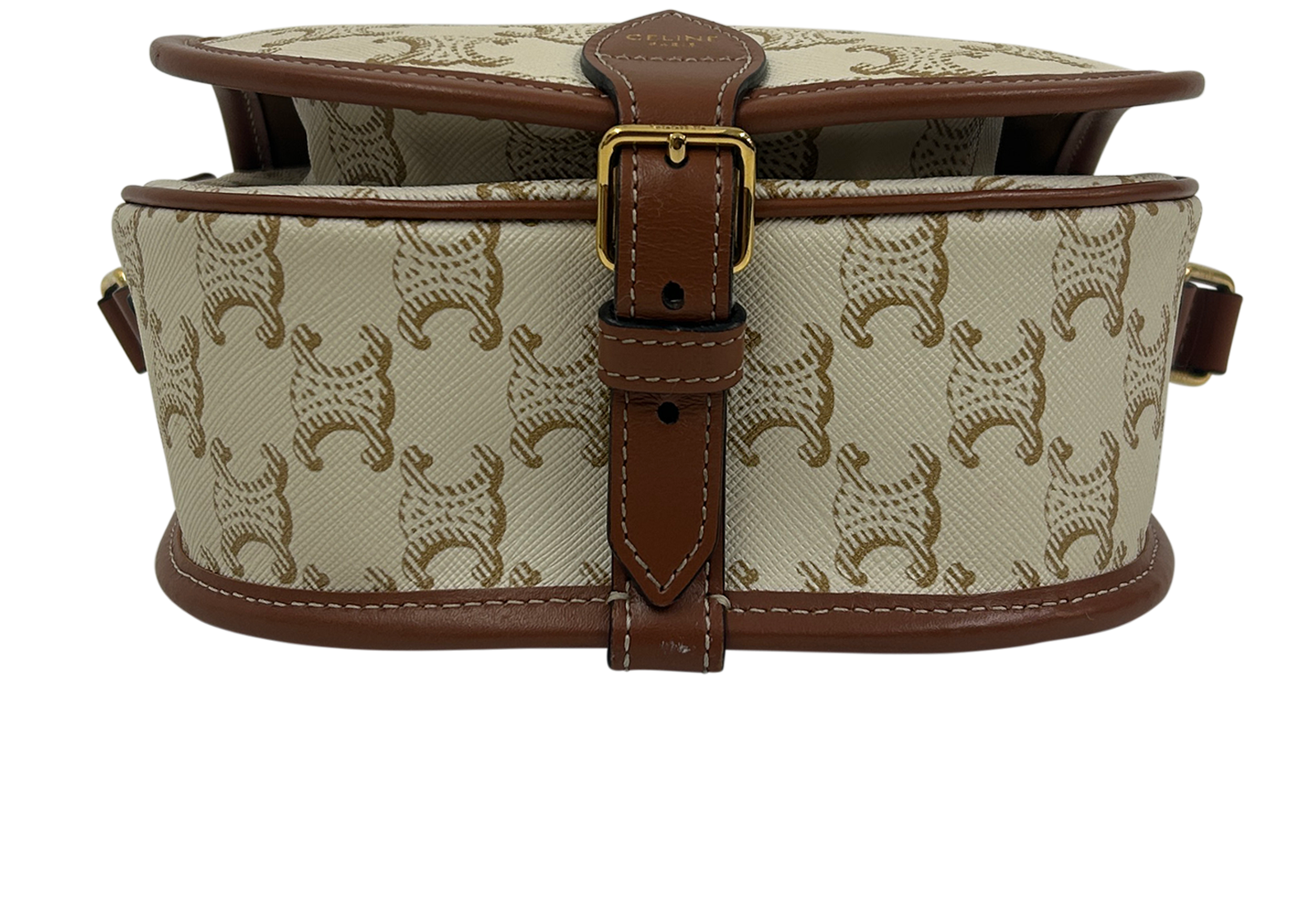 Bandolera Folco, 1.200&euro;, Bolso, Beige, Lona - General, Vista superior