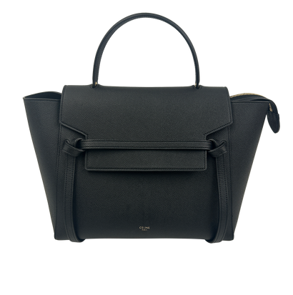 Belt Bag, 1.100&euro;, Bolso, Negro, Animal - Piel, Vista frontal
