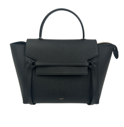 Belt Bag, Piel, Negro, Strap, Cards, 4*, WSL3242