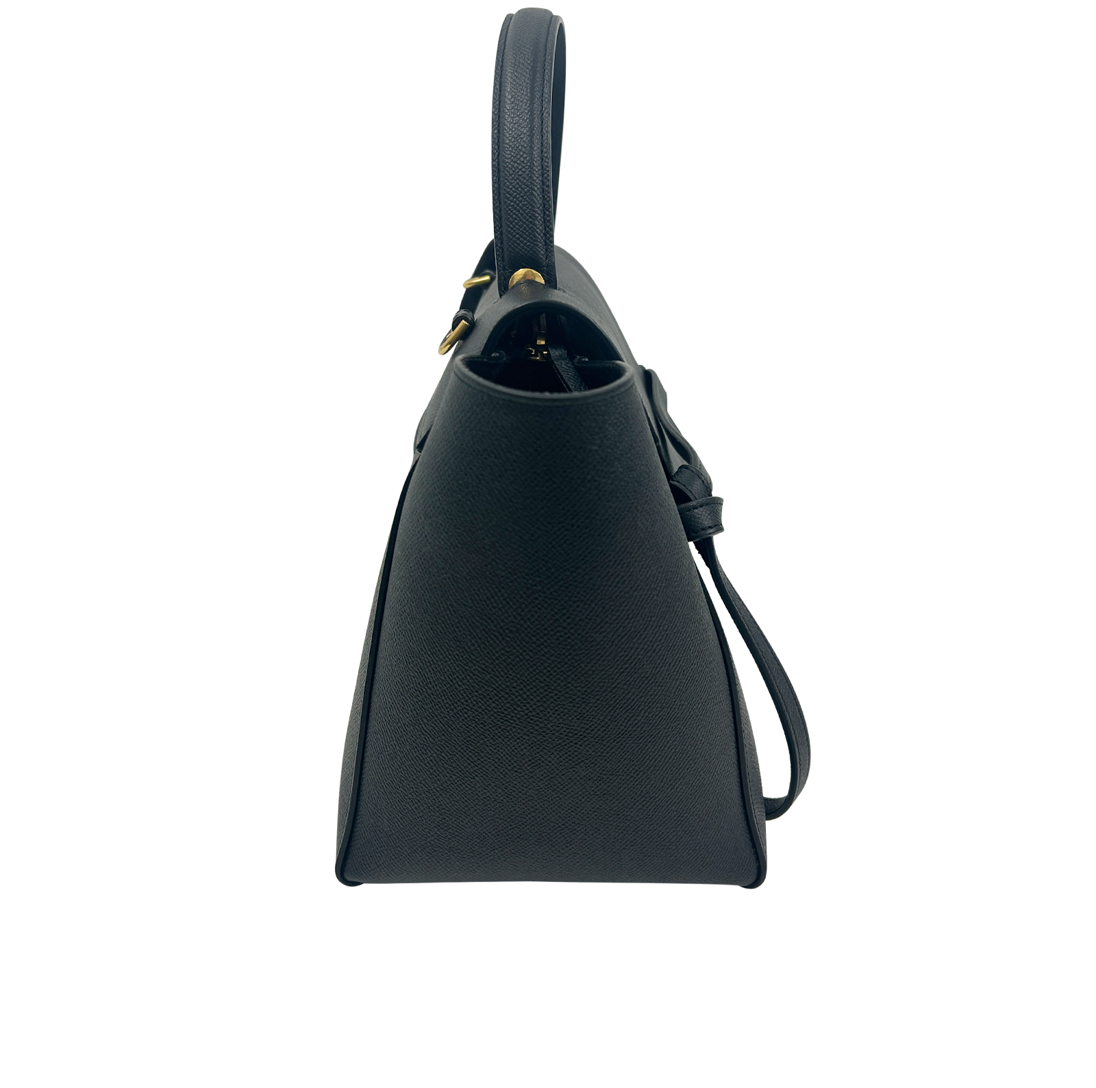 Belt Bag, 1.100&euro;, Bolso, Negro, Animal - Piel, Vista lateral