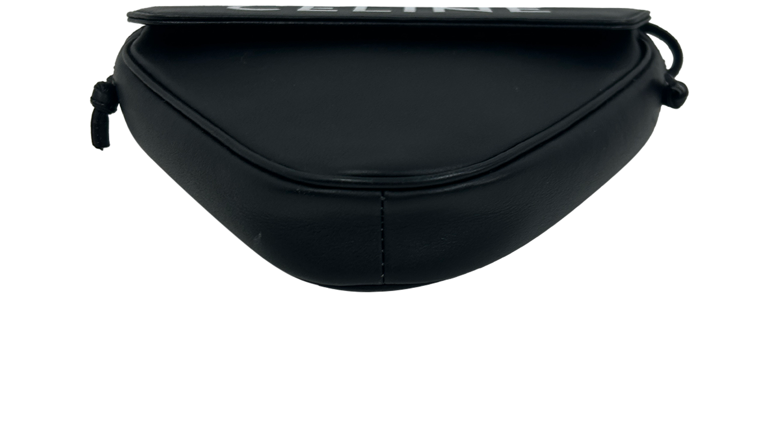 Triangle Bandolera, 390&euro;, Bolso, Negro, Animal - Piel, Vista superior