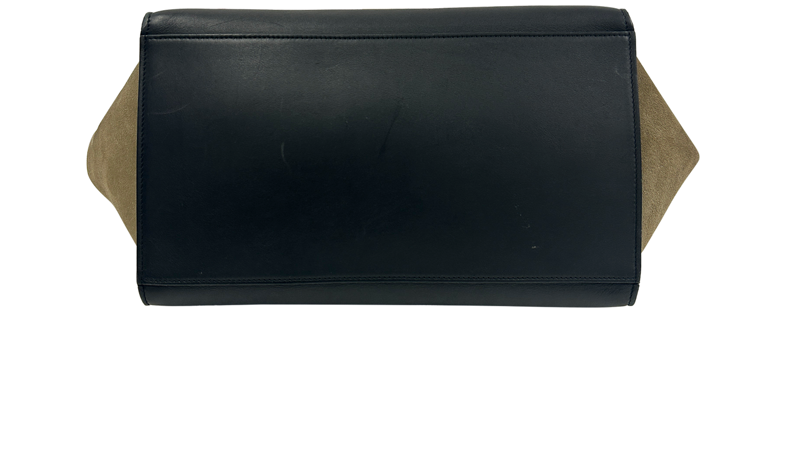 Trapeze Mediano, 650&euro;, Bolso, Beige/Negro/Rojo, Animal - Piel/Cuero - Ante, Vista superior