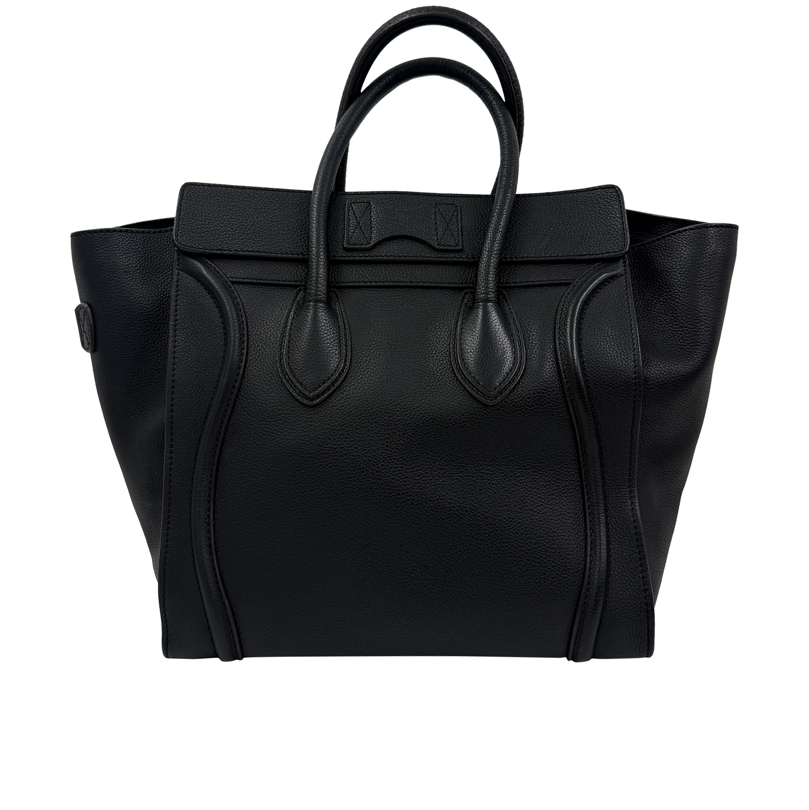 Luggage L, 860&euro;, Bolso, Negro, Animal - Piel, Vista trasera
