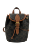 Mochila Folco Mini Triomphe, 690&euro;, Bolso, Marrón, Canvas - General, Vista frontal