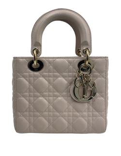 Lady Dior , Small, Piel, Rosa, 18MA1126