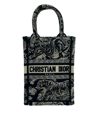 Book Mini Vertical, 1.100€, Bolso, Azul, Tejido - General, Vista frontal