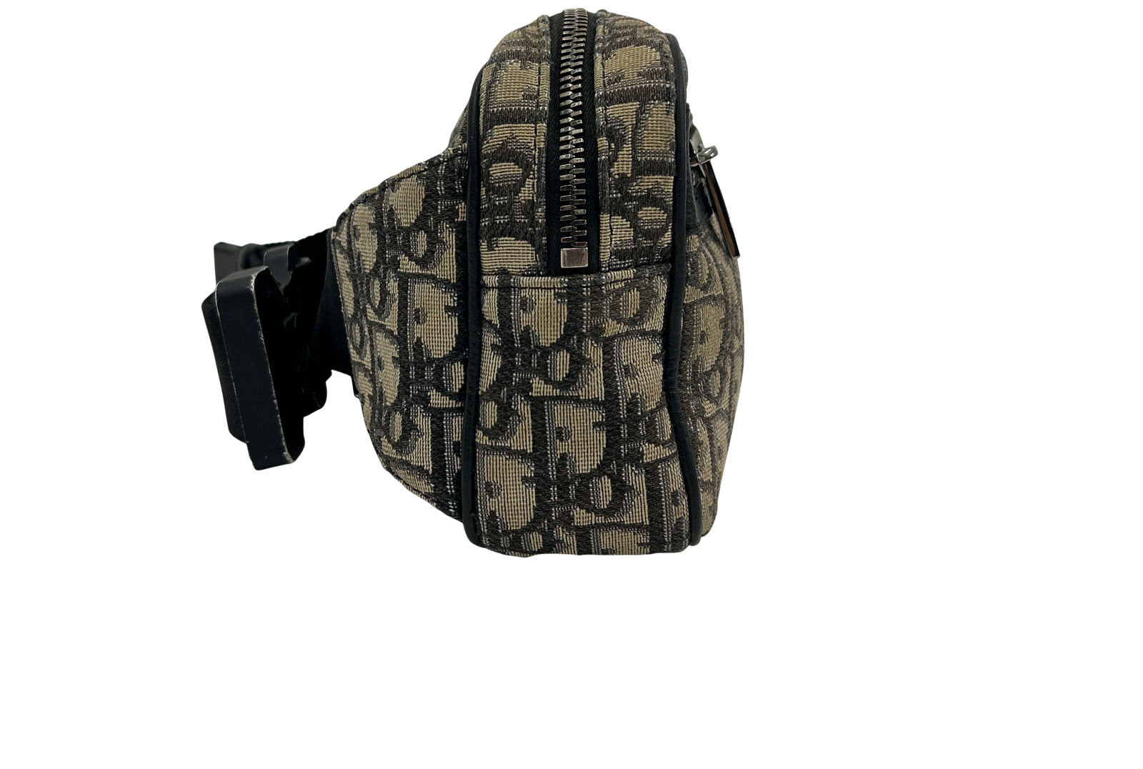 Riñonera Oblique, 420&euro;, Bolso, Azul/Beige, Tejido - General, Vista lateral