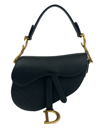 Saddle, 2.200&euro;, Bolso, Negro, Animal - Piel, Vista frontal