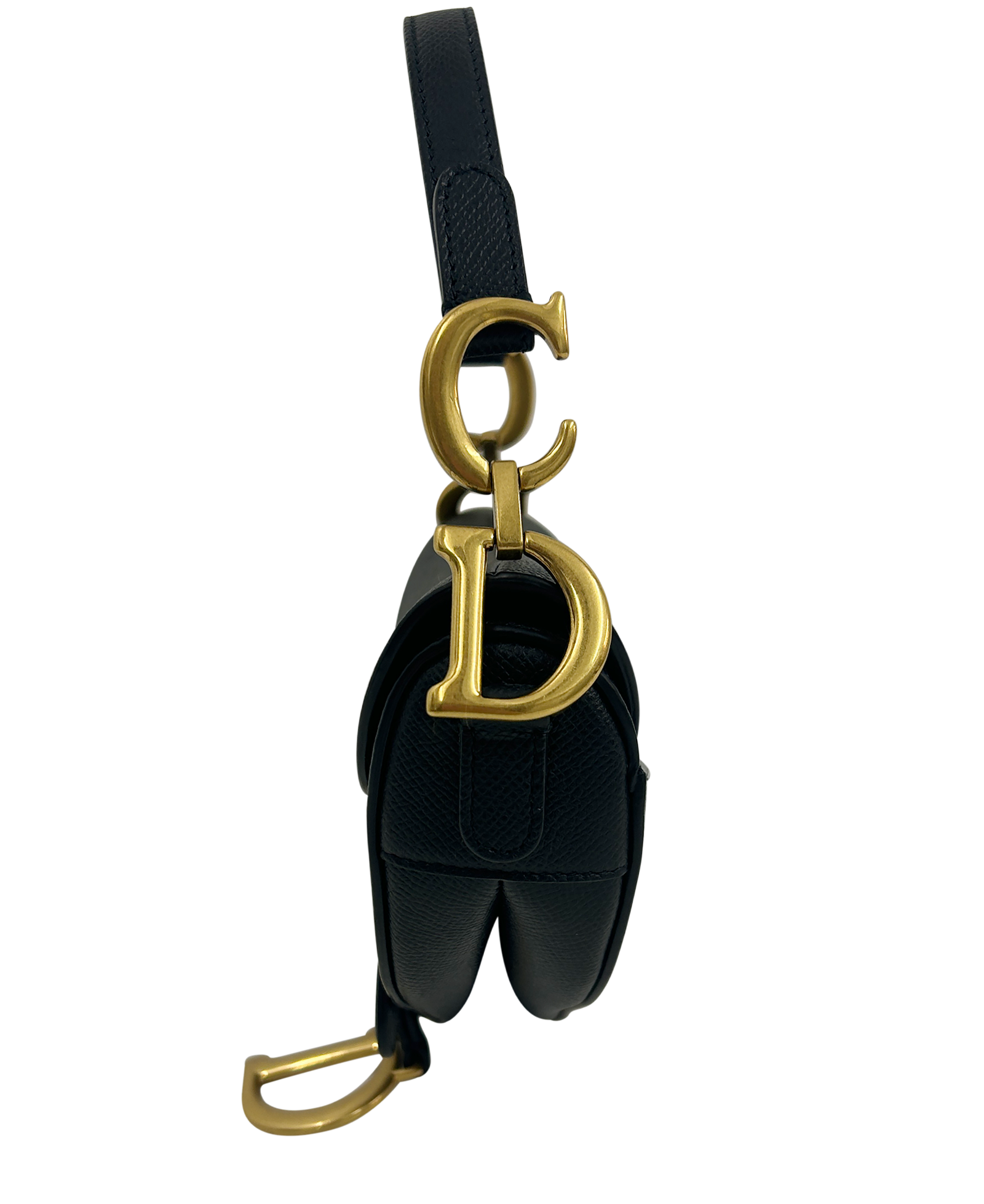 Saddle, 2.200&euro;, Bolso, Negro, Animal - Piel, Vista inferior
