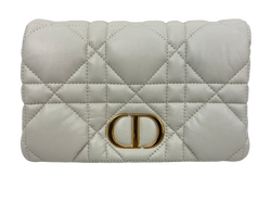 Minibolso Caro Micro cannage, Piel,Blanco,05ru0272,DB,4