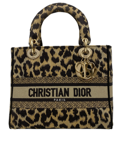 Lady Dior, Tejido,mA.Print,Marrón/Beige, 4,DB, Box, 50MA 1211