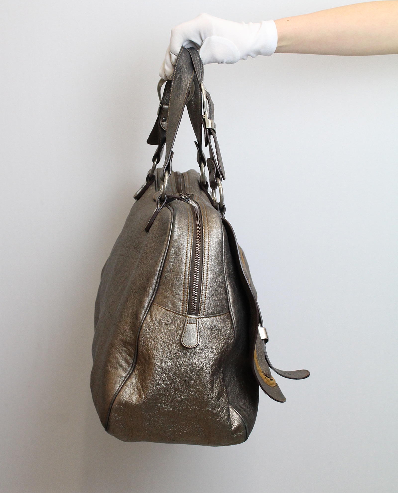 Gaucho, 280&euro;, Oro, Animal - Piel, Vista lateral