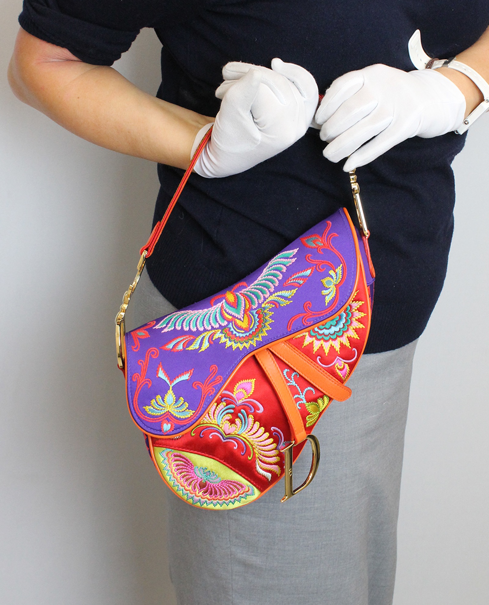 Saddle, 250&euro;, Morado/Rojo, Seda - Satén, Otros tipos de vista