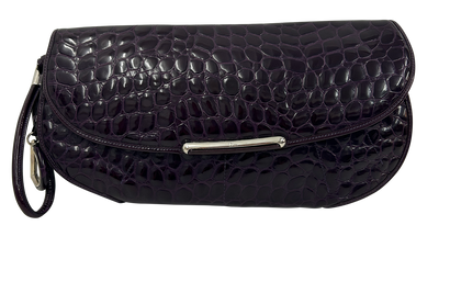 Pochette, 580&euro;, Bolso, Morado, Animal - Piel, Vista frontal