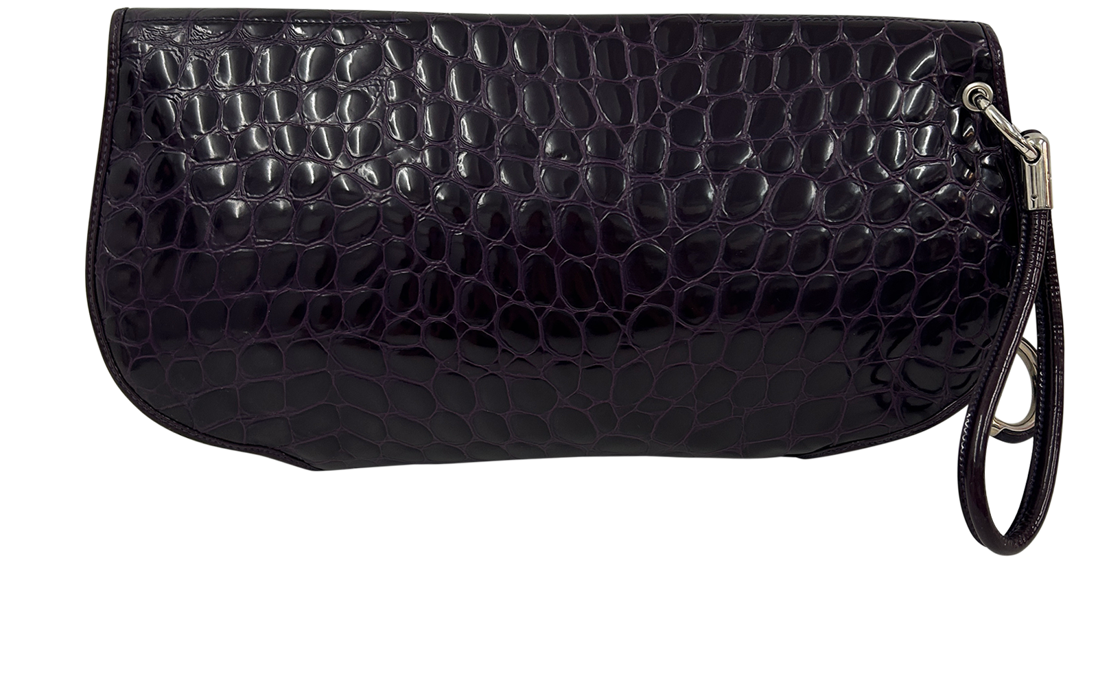 Pochette, 580&euro;, Bolso, Morado, Animal - Piel, Vista trasera