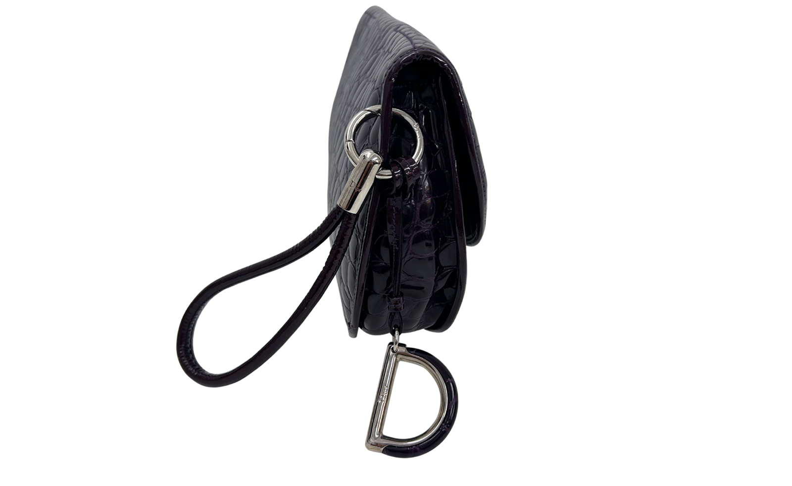 Pochette, 580&euro;, Bolso, Morado, Animal - Piel, Vista lateral