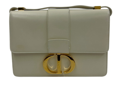 Montaigne, 2.100&euro;, Bolso, Blanco, Animal - Piel, Vista frontal