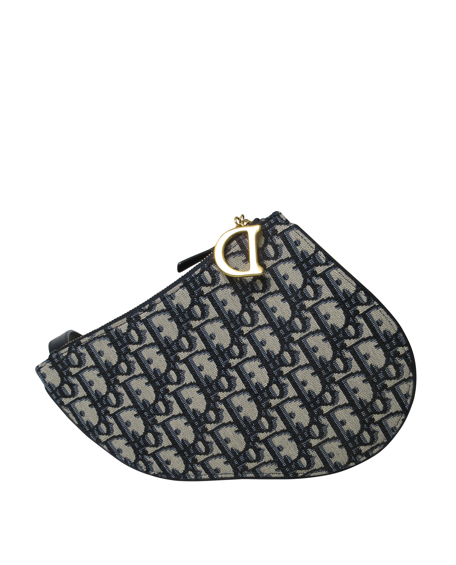Pochette/Bandolera Saddle Oblique, 775&euro;, Azul, Animal - Piel, Vista trasera