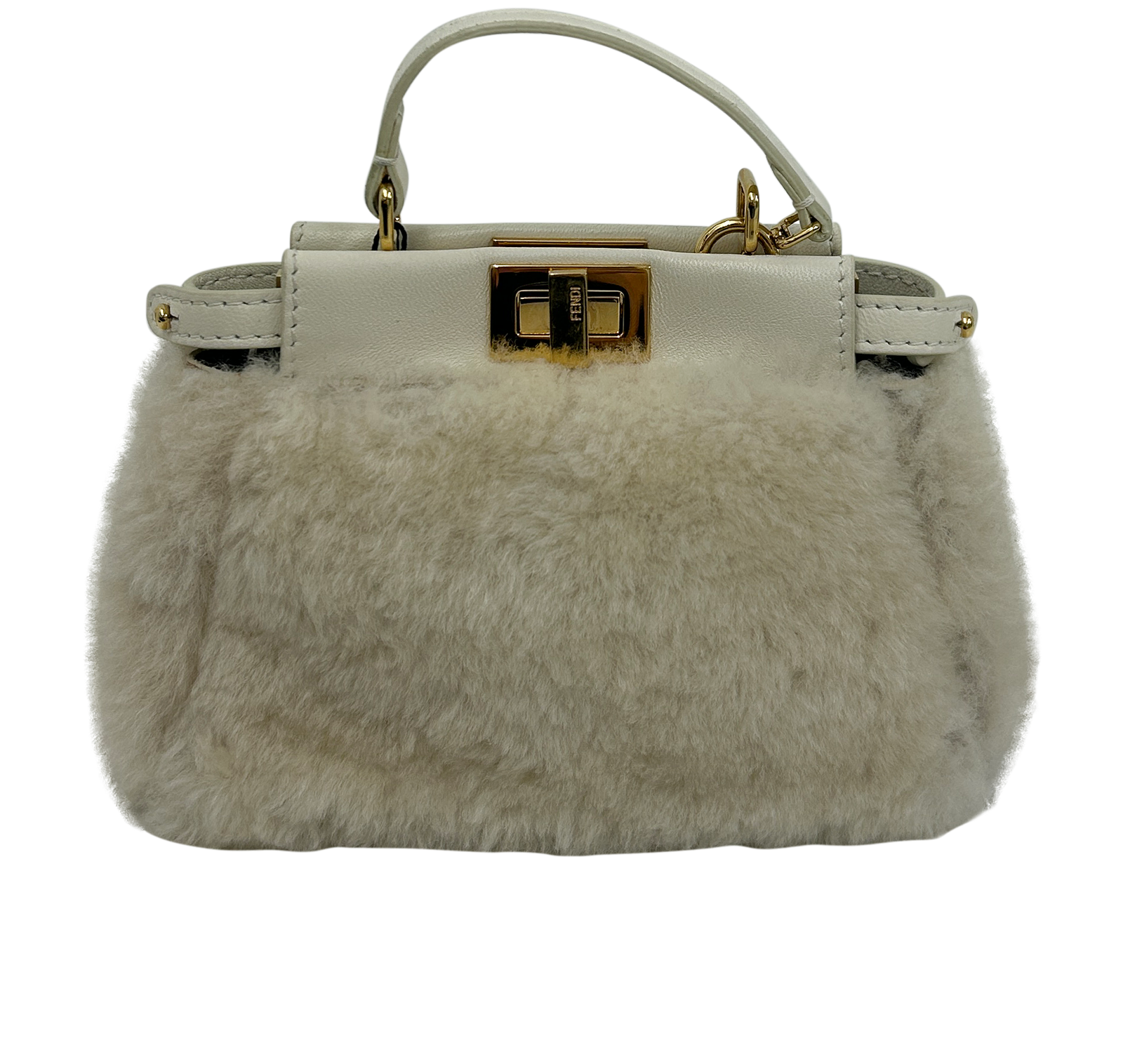 Peekaboo Mini, 1.100&euro;, Bolso, Beige, Animal - Piel, Vista trasera