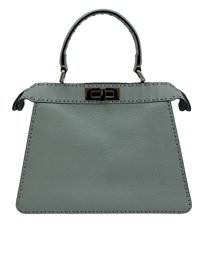 Peekaboo M Stitches, 3.600&euro;, Bolso, Azul, Animal - Piel, Vista frontal