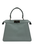 Peekaboo M Stitches, 3.600&euro;, Bolso, Azul, Animal - Piel, Vista frontal