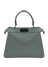 Peekaboo M Stitches, 3.600&euro;, Bolso, Azul, Animal - Piel, Vista trasera