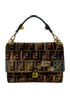 Kan I, 1.500&euro;, Bolso, Marrón, Textil - Terciopelo, Vista frontal